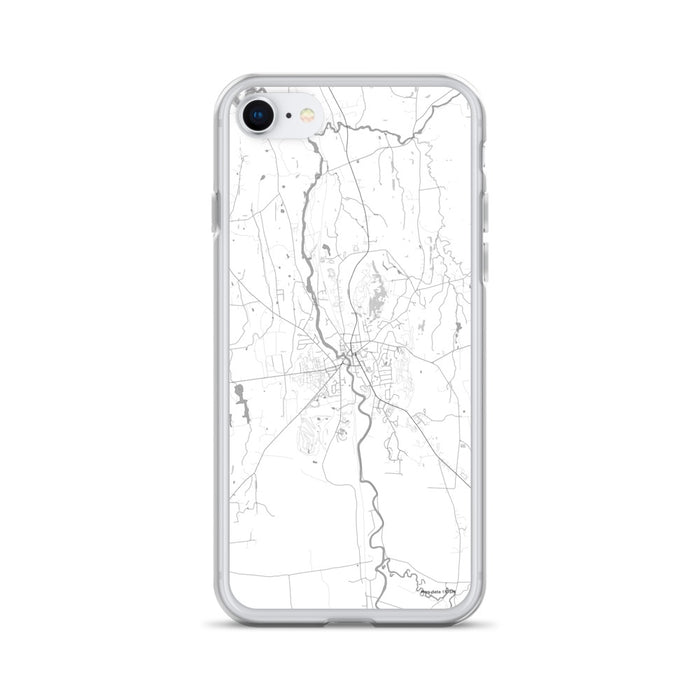 Custom Middlebury Vermont Map Phone Case in Classic