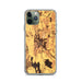 Custom Middlebury Vermont Map Phone Case in Ember
