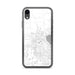 Custom iPhone XR Middleton Wisconsin Map Phone Case in Classic