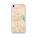 Custom iPhone SE Middleton Wisconsin Map Phone Case in Watercolor