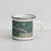 Right View Custom Middletown Connecticut Map Enamel Mug in Afternoon
