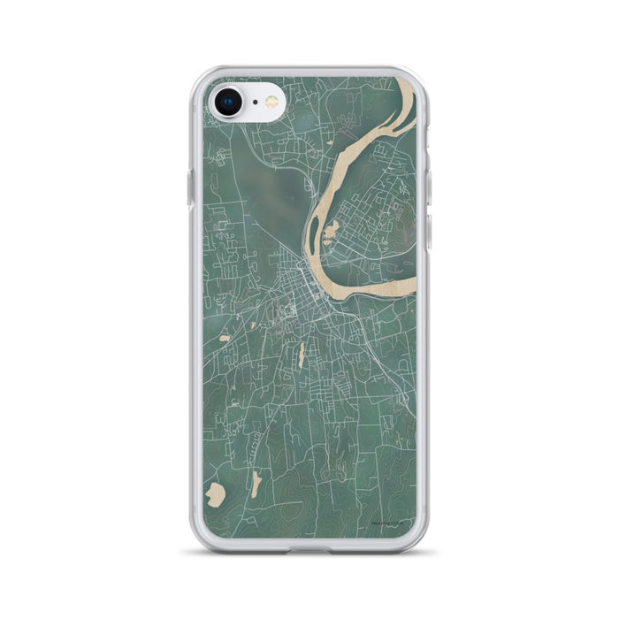 Custom iPhone SE Middletown Connecticut Map Phone Case in Afternoon