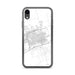 Custom Midland Texas Map Phone Case in Classic
