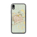 Custom Midland Texas Map Phone Case in Woodblock