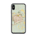 Custom Midland Texas Map Phone Case in Woodblock