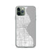 Custom Milwaukee Wisconsin Map Phone Case in Classic