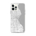 Custom Milwaukee Wisconsin Map iPhone 12 Pro Max Phone Case in Classic