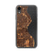 Custom Milwaukee Wisconsin Map Phone Case in Ember