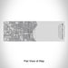 Rendered View of Milwaukee Wisconsin Map Engraving on 10oz Stainless Steel Insulated Cup with Sipping Lid