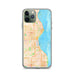 Custom Milwaukee Wisconsin Map Phone Case in Watercolor