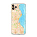 Custom Milwaukee Wisconsin Map Phone Case in Watercolor