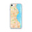 Custom Milwaukee Wisconsin Map iPhone SE Phone Case in Watercolor