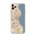 Custom Milwaukee Wisconsin Map Phone Case in Woodblock