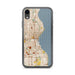 Custom Milwaukee Wisconsin Map Phone Case in Woodblock