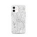 Custom Minneapolis Minnesota Map iPhone 12 Phone Case in Classic