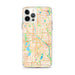 Custom Minneapolis Minnesota Map iPhone 12 Pro Max Phone Case in Watercolor