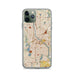 Custom Minneapolis Minnesota Map Phone Case in Woodblock