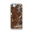 Custom Missoula Montana Map iPhone SE Phone Case in Ember