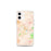 Custom Missoula Montana Map iPhone 12 mini Phone Case in Watercolor