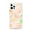 Custom Missoula Montana Map iPhone 12 Pro Max Phone Case in Watercolor