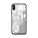 Custom Mobile Alabama Map Phone Case in Classic