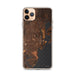 Custom Mobile Alabama Map Phone Case in Ember