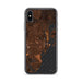 Custom Mobile Alabama Map Phone Case in Ember