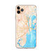 Custom Mobile Alabama Map Phone Case in Watercolor