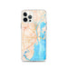 Custom Mobile Alabama Map iPhone 12 Pro Phone Case in Watercolor