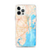 Custom Mobile Alabama Map iPhone 12 Pro Max Phone Case in Watercolor