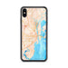 Custom Mobile Alabama Map Phone Case in Watercolor