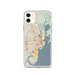 Custom Mobile Alabama Map Phone Case in Woodblock
