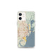 Custom Mobile Alabama Map iPhone 12 mini Phone Case in Woodblock