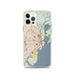 Custom Mobile Alabama Map iPhone 12 Pro Phone Case in Woodblock