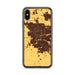 Custom Modesto California Map Phone Case in Ember