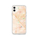 Custom Modesto California Map Phone Case in Watercolor