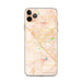 Custom Modesto California Map Phone Case in Watercolor