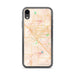 Custom Modesto California Map Phone Case in Watercolor