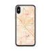 Custom Modesto California Map Phone Case in Watercolor