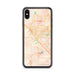 Custom Modesto California Map Phone Case in Watercolor