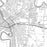 Monroe Louisiana Map Print in Classic Style Zoomed In Close Up Showing Details