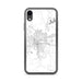 Custom Monroe Louisiana Map Phone Case in Classic