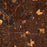 Montgomery Alabama Map Print in Ember Style Zoomed In Close Up Showing Details