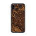 Custom Montgomery Alabama Map Phone Case in Ember