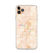 Custom Montgomery Alabama Map Phone Case in Watercolor