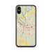 Custom Montgomery Alabama Map Phone Case in Woodblock