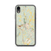Custom Montpelier Vermont Map Phone Case in Woodblock