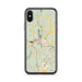 Custom Montpelier Vermont Map Phone Case in Woodblock