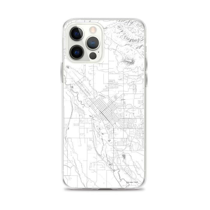 Custom Montrose Colorado Map iPhone 12 Pro Max Phone Case in Classic