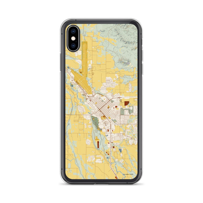 Custom Montrose Colorado Map Phone Case in Woodblock